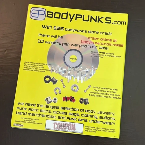 Vans Warped Tour 2003 Official Program - Picture 2 of 3